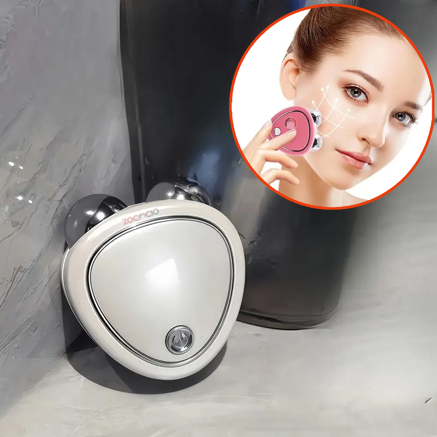 Masajeador Facial Microcorriente Para Ru